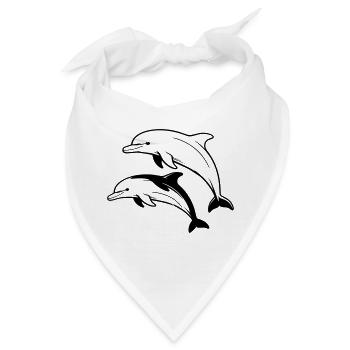 Delphine - Bandana - Weiß - Vorne
