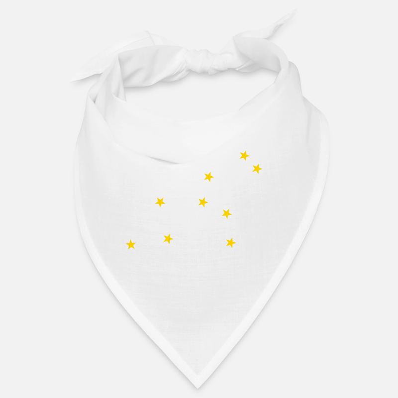 Sternzeichen Löwe - Bandana - Weiß