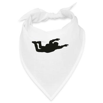 Sky Diving - Bandana - Weiß - Vorne