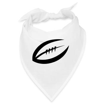 American Football - Bandana - Weiß - Vorne