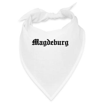 Magdeburg - Bandana - Weiß - Vorne