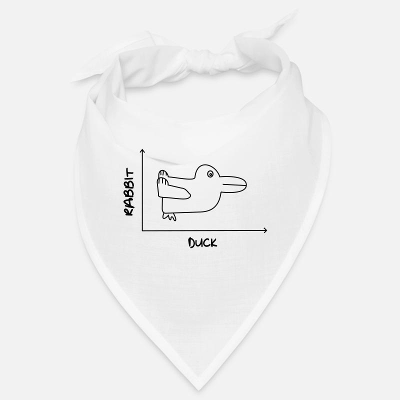 Duck'n Rabbit - Bandana - white