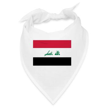 Irak - Bandana - Weiß - Vorne