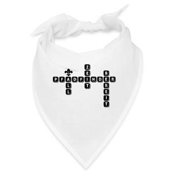 Pfadfinder - Allzeit Bereit - Bandana - Weiß - Vorne