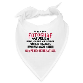 Fotograf Beratung - Bandana - Weiß - Vorne