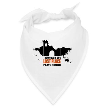 Lost Place - 2colors - 2011 - Bandana - Weiß - Vorne