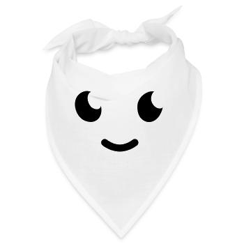 Sweet eyes - Bandana - Weiß - Vorne
