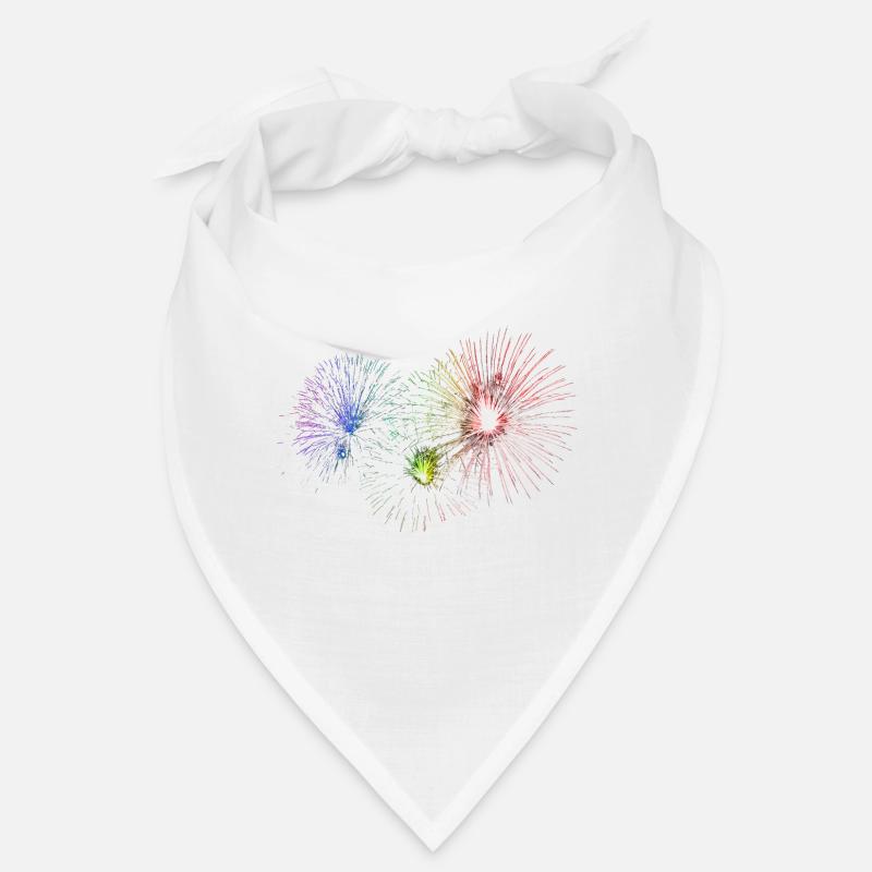 fireworks-RAINBOW Bandana