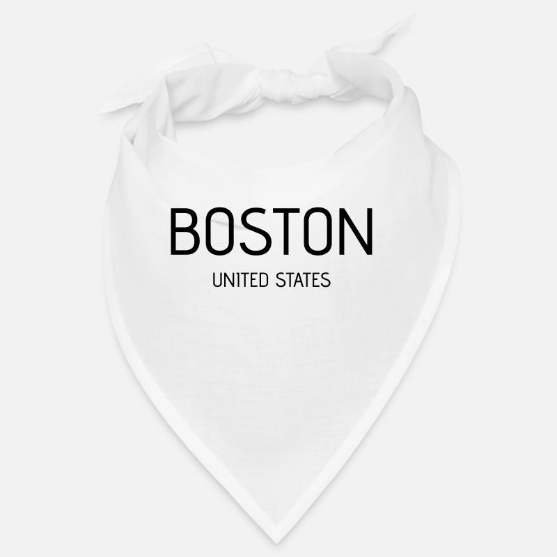 Boston - Bandana - blanc