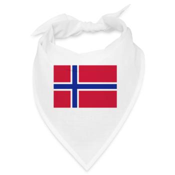 flagge - Bandana - Weiß - Vorne