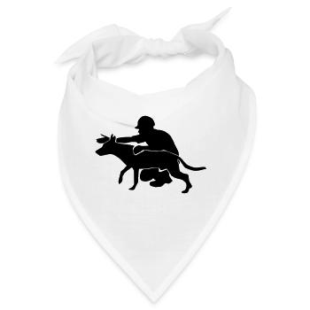 Rettungshund_cb2 - Bandana - Weiß - Vorne
