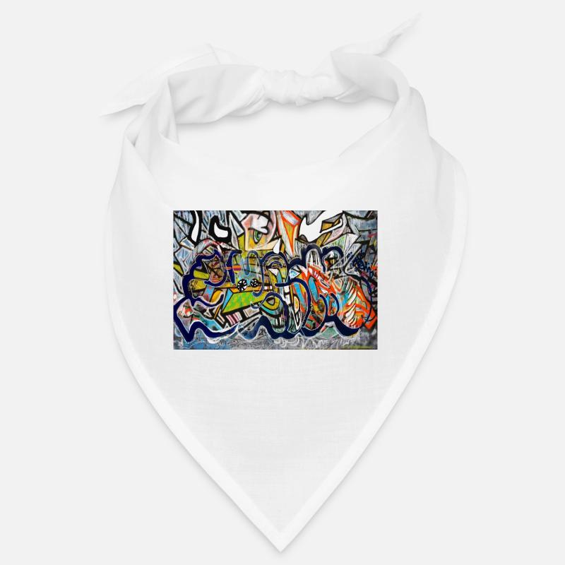 graffiti wall Bandana