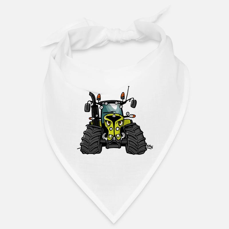 0300 tracteur vert clair Bandana