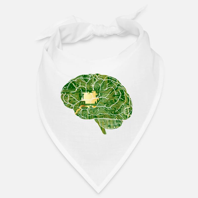 Brain - Computer Board - Artificial Intelligence Bandana