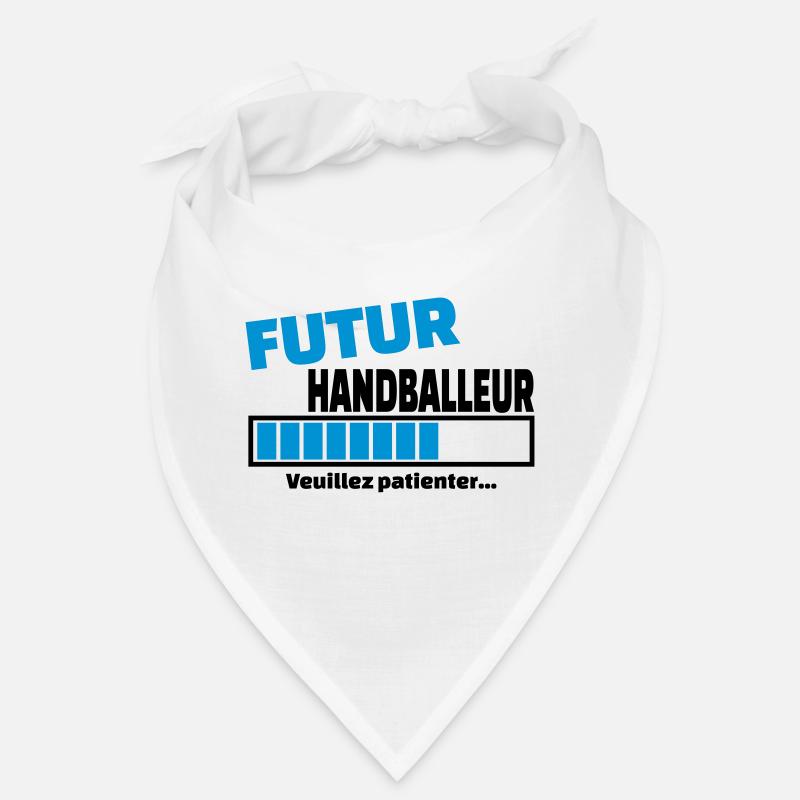 futur handballeur - Bandana - blanc