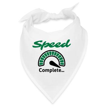 Speed Complete... - Bandana - Weiß - Vorne