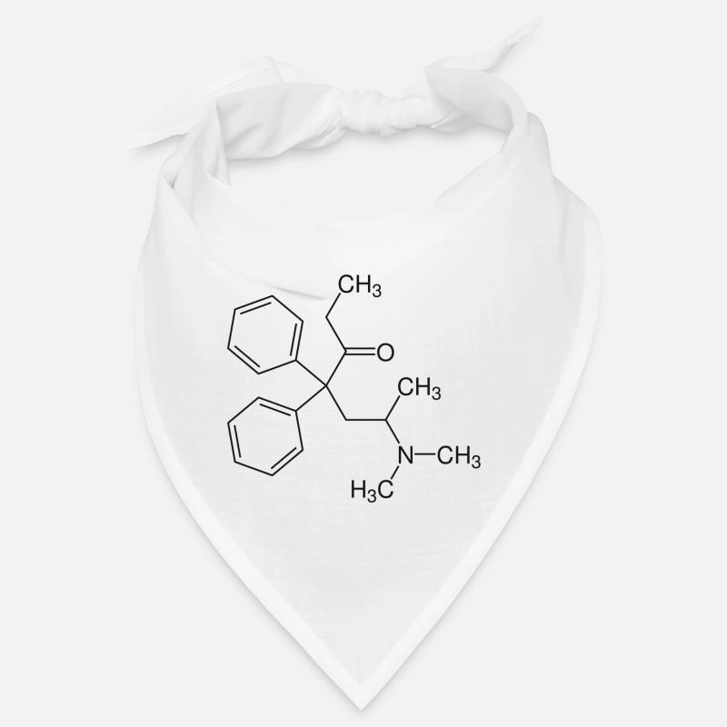 Methadone structural formula Bandana