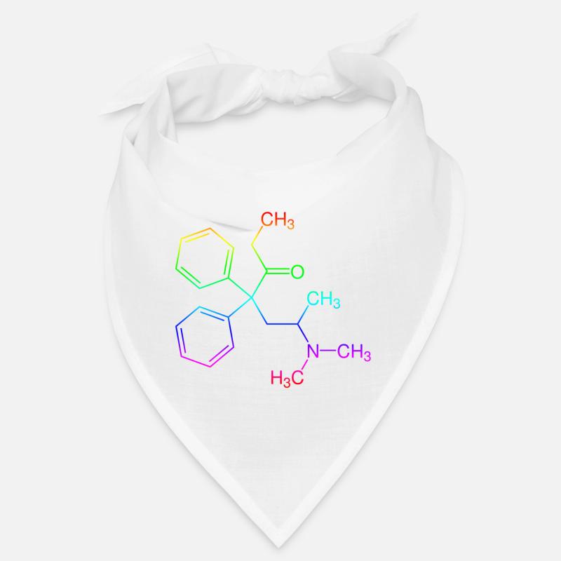 Methadone structural formula Bandana