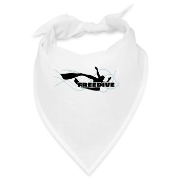 Bi-Fin Freedive Apnoetaucher - Bandana - Weiß - Vorne