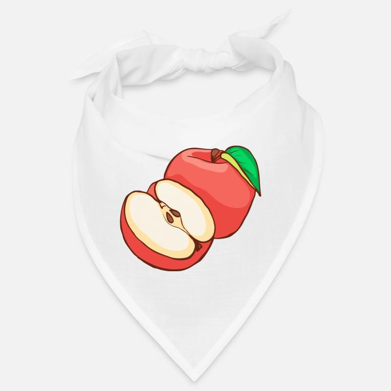 Red apple apples fruit fruit fruit fruit Bandana