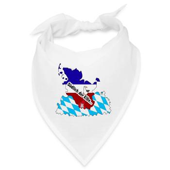 Südlich der Elbe - Bandana - Weiß - Vorne