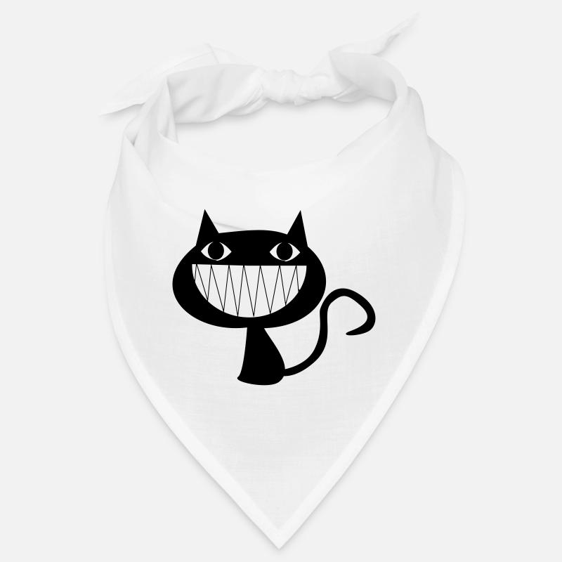 Grinsende Katze Bandana