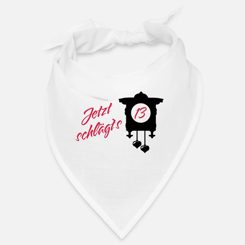 Geburtstag - Jetzt schlägt's 13 Bandana