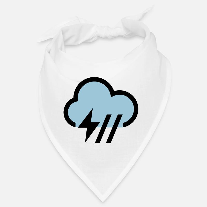 Tempête, icône de nuage d'orage, icône Bandana