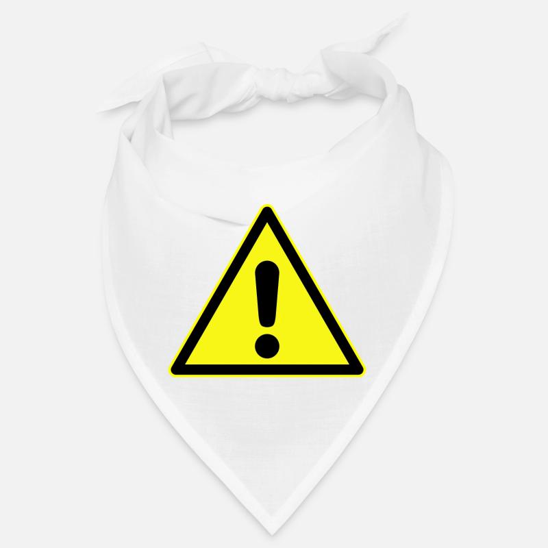 Danger d'attention Bandana