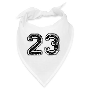 23 - Bandana - Weiß - Vorne