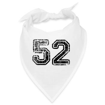 52 - Bandana - Weiß - Vorne