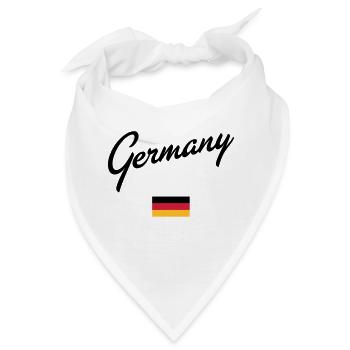 Germany - Bandana - Weiß - Vorne