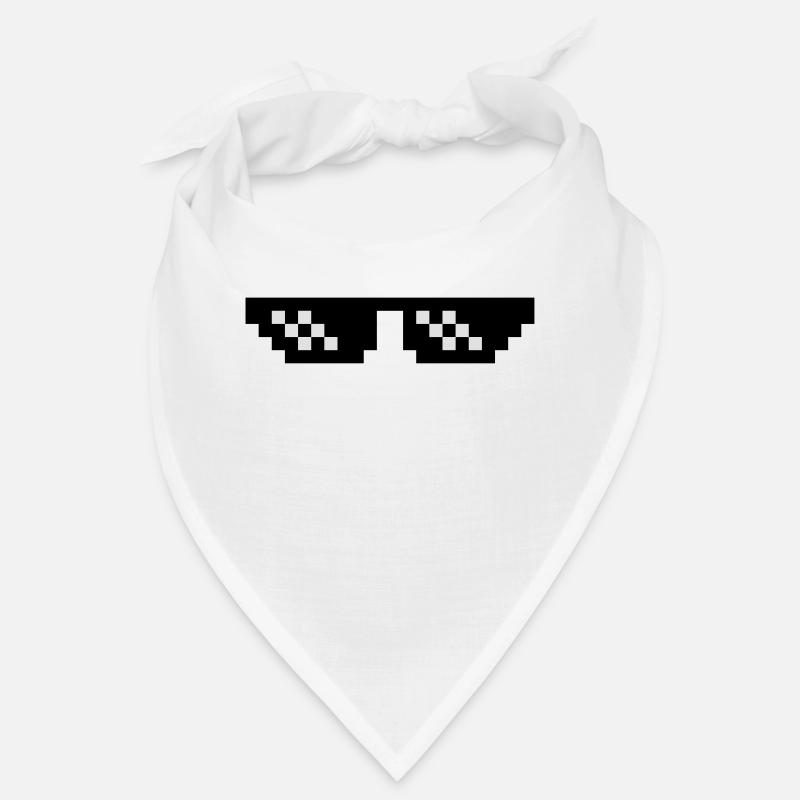 pixel lunettes de soleil deal with it relaxe Bandana