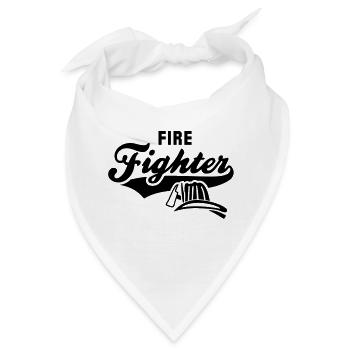 Firefighter - Bandana - Weiß - Vorne