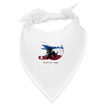 rostocker_jung_orange - Bandana - Weiß - Vorne