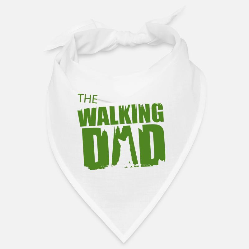Schäferhund Walking Dad Geschenkidee Vater Gassi Bandana