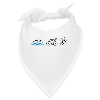 Triathlon - Bandana - Weiß - Vorne