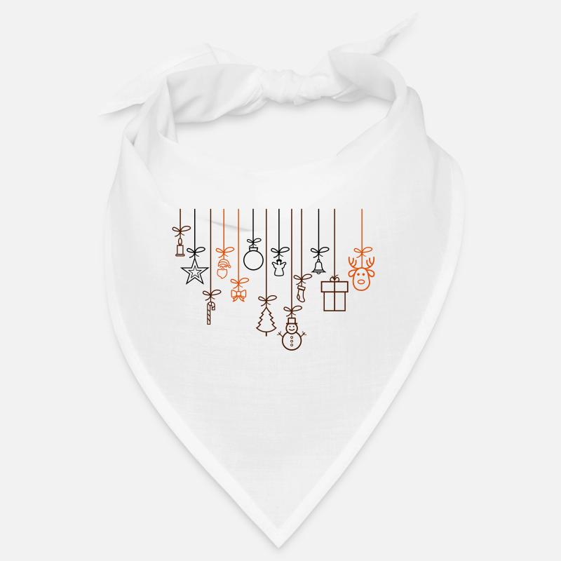 WEIHNACHTEN - Bandana - Weiß