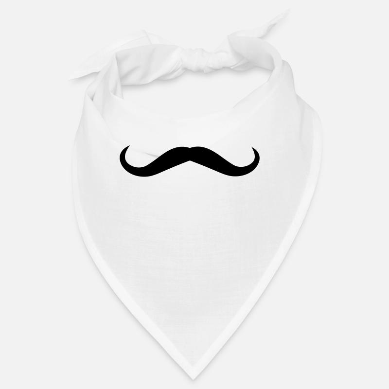 Schnurrbart Bandana