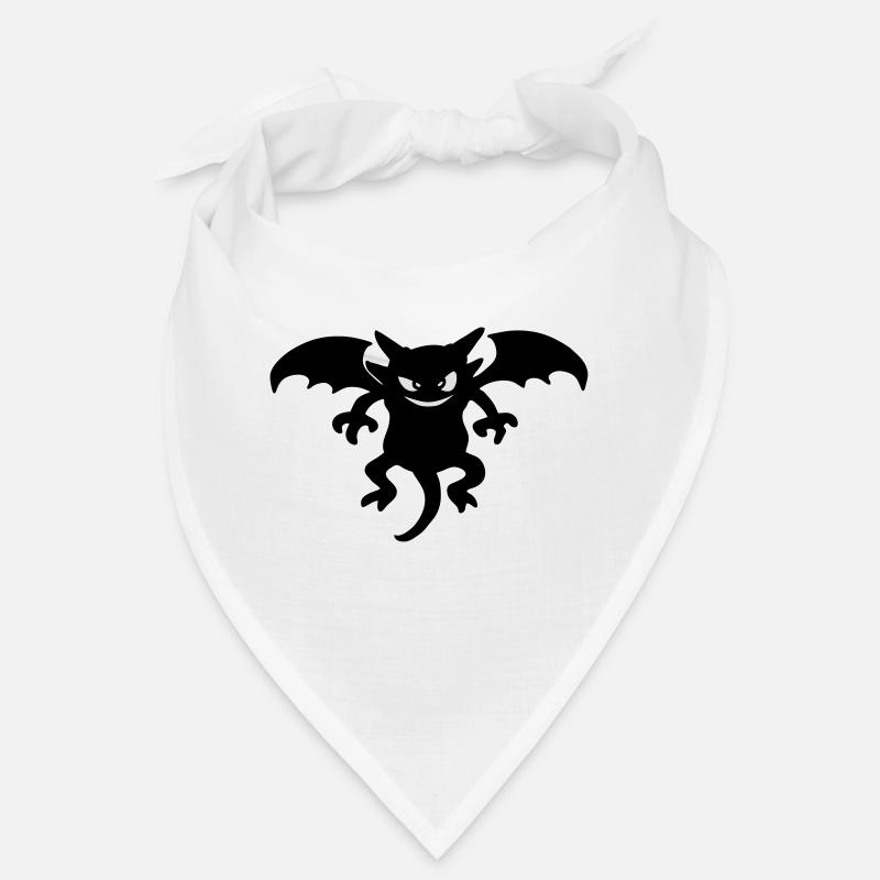 devil - Bandana - white