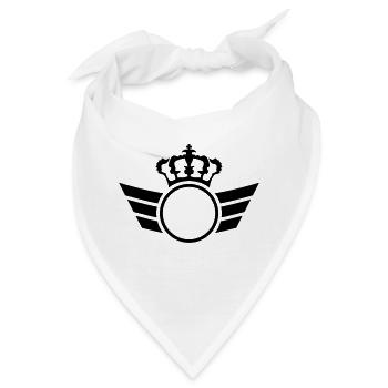 Crown Logo - Bandana - Weiß - Vorne