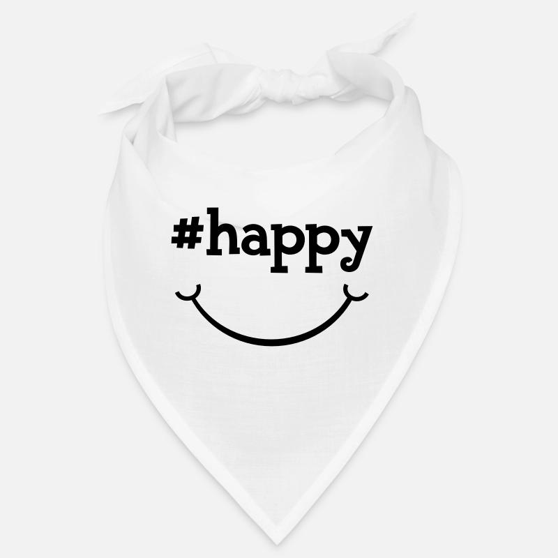 Happy - Hashtag Bandana