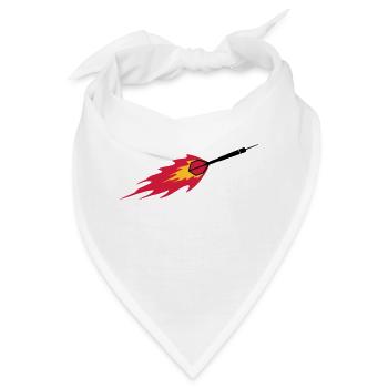 Dart Fire - Bandana - Weiß - Vorne
