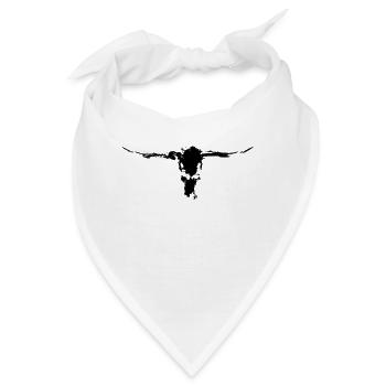 Bull Black - Bandana - Weiß - Vorne