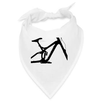 Downhill - Bandana - Weiß - Vorne