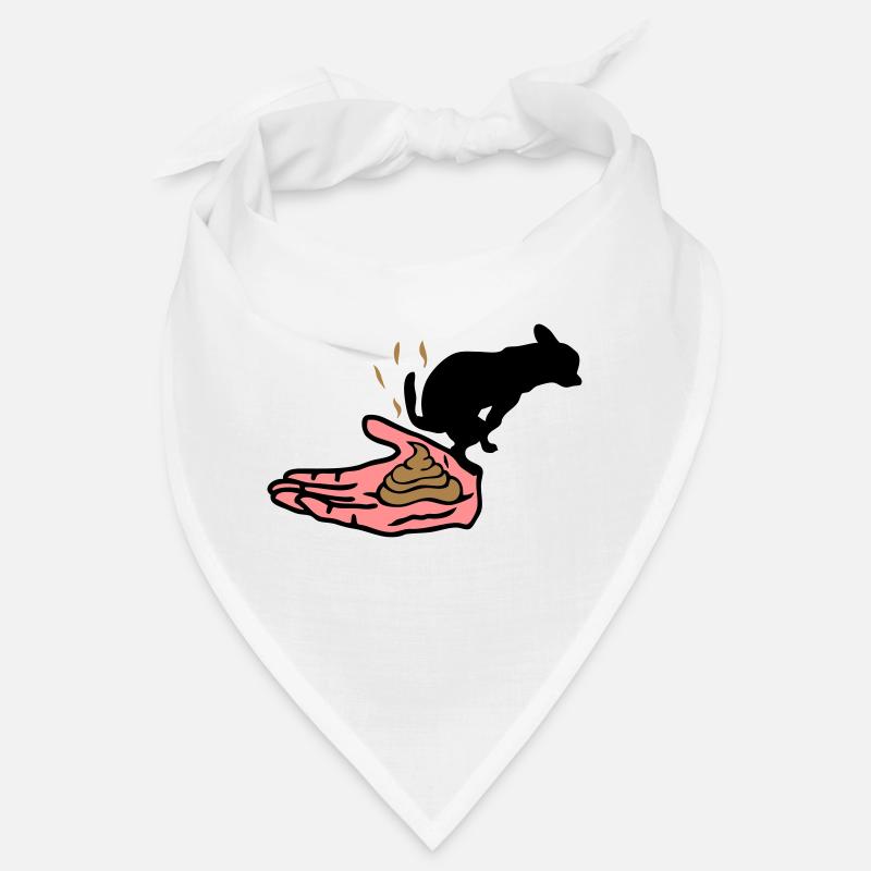 does well dog shit hand expression Bandana