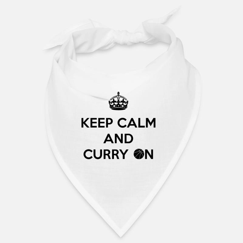 Keep Calm and Curry On Bandana