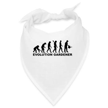 Gärtner - Bandana - Weiß - Vorne