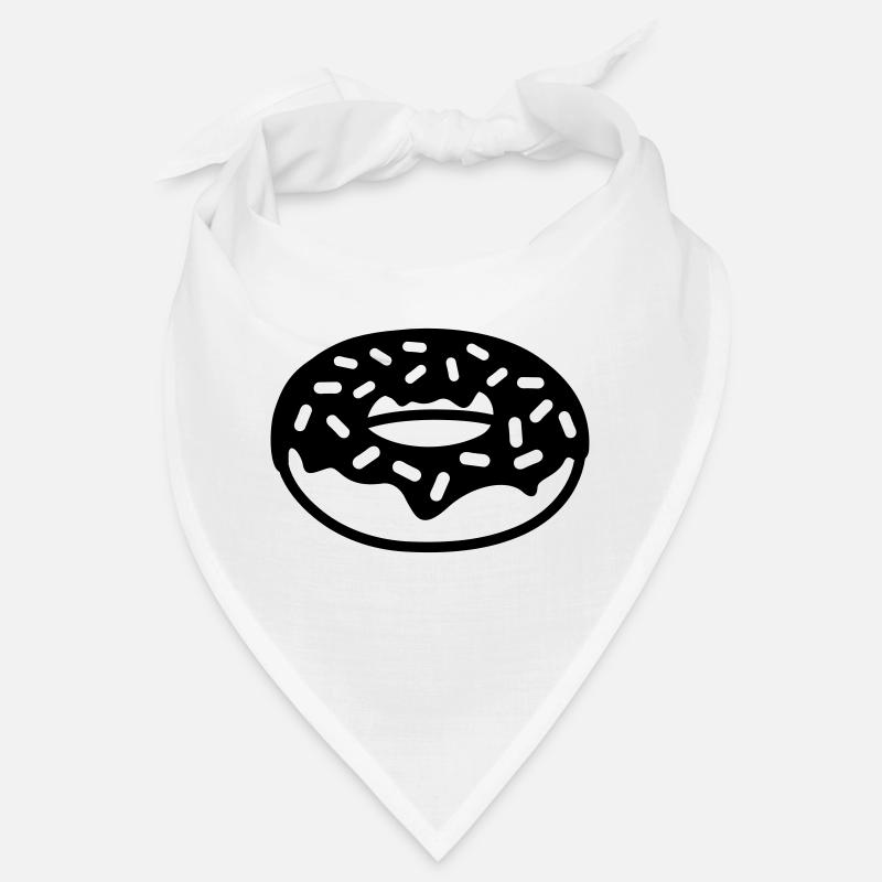 Donut - Bandana - Weiß