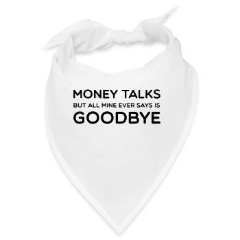 Money Talks - Bandana - Weiß - Vorne